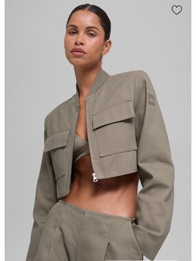 ALO Yoga Cropped Main Character Jacket